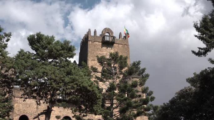 埃塞俄比亚的堡垒。这座堡垒是埃塞俄比亚皇帝的故乡。