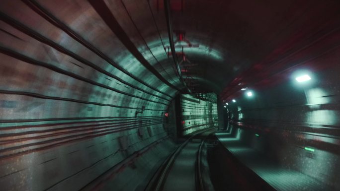 成都地铁9号线时空隧道4K25