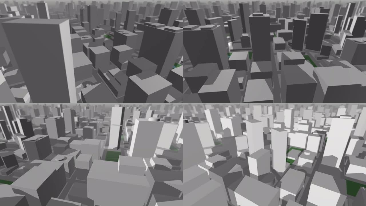 3D城市地图pan