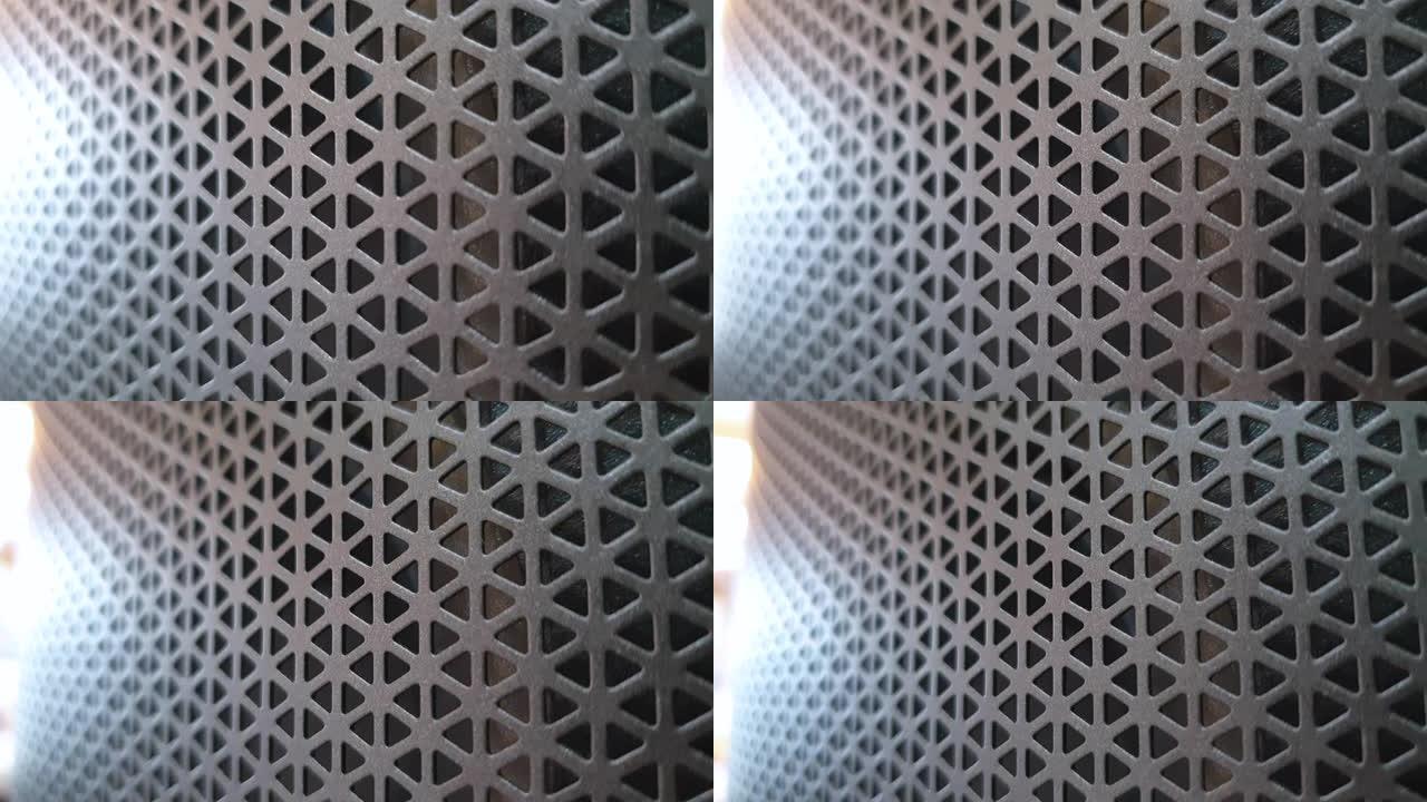 金属未来几何现代纹理背景技术零件抽象图案透视
