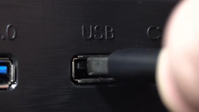 将设备连接到usb 2端口