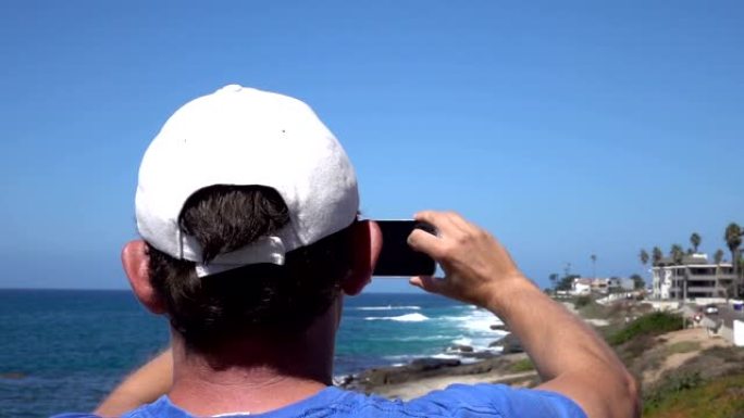 男子以慢动作250fps制作加州欧申赛德的视频