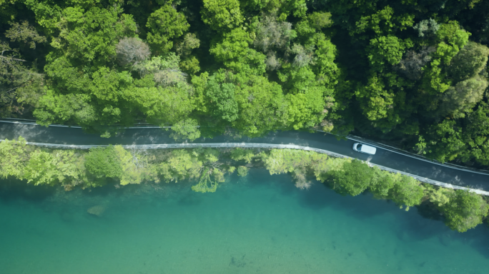 最美公路 自驾游 动车 茶山 出游 水坝