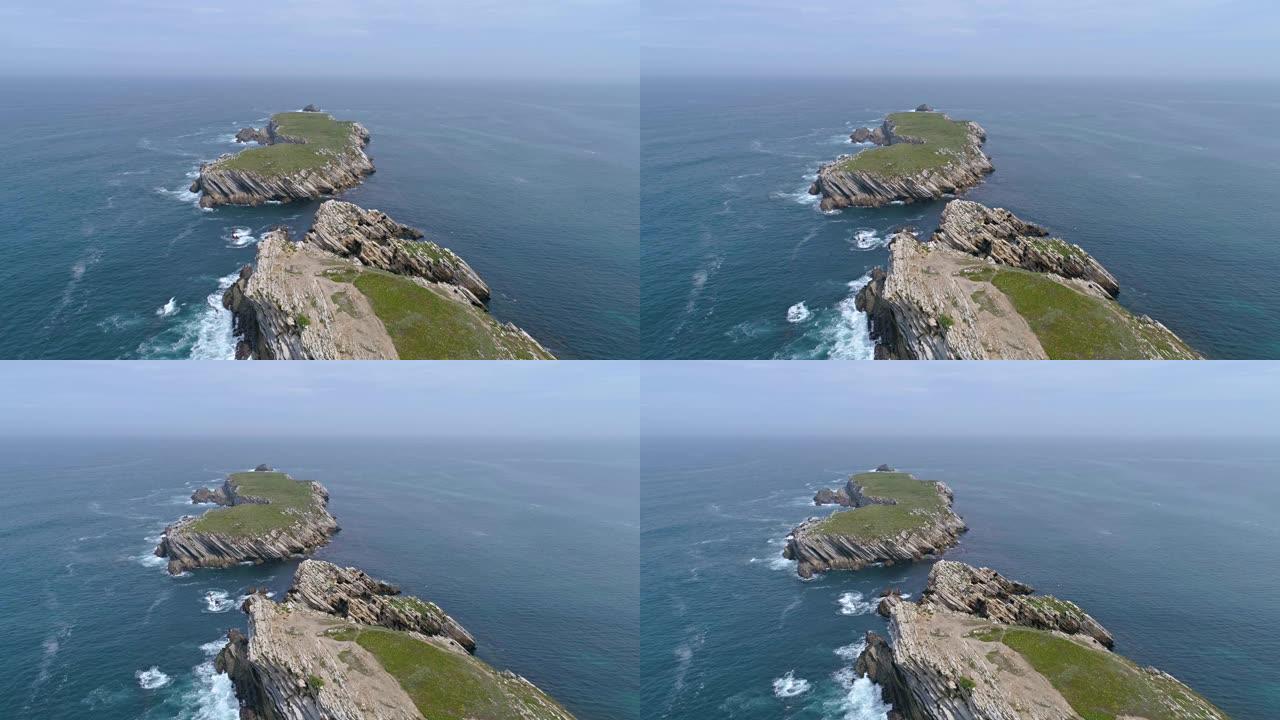 岩石陆地岛海洋天线4k