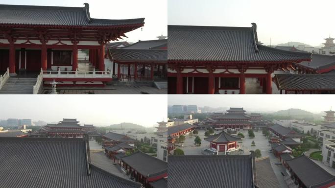 中国寺庙的古建筑风格