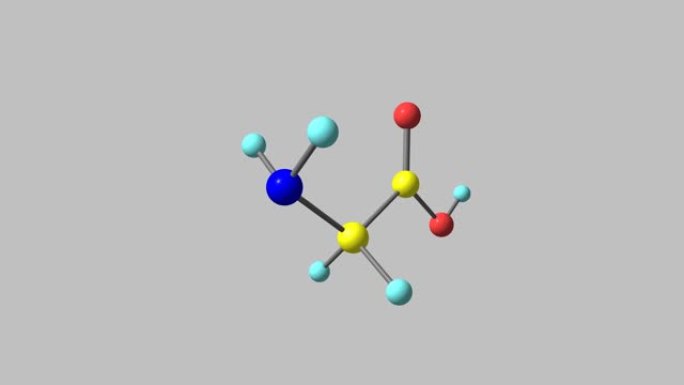 甘氨酸分子旋转视频全高清