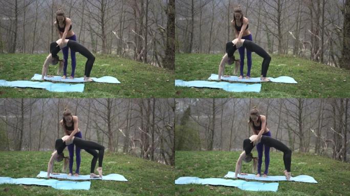 瑜伽教练解释女性如何做瑜伽姿势