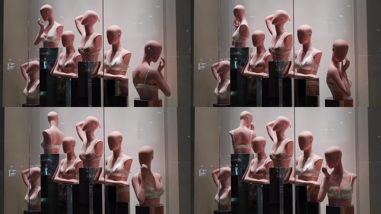 人体模特内衣服装支架商店橱窗女士文胸内衣