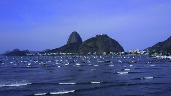 巴西里约热内卢的Sugarloaf山