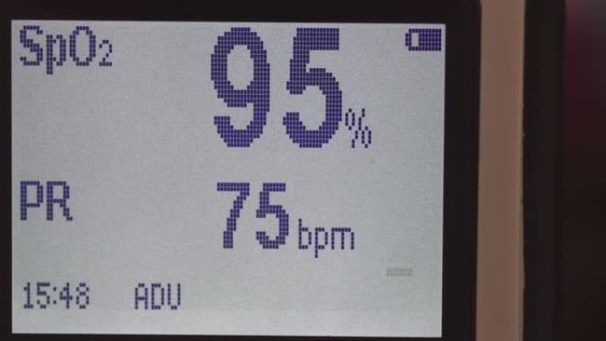 脉搏血氧计数字显示生病住院器械仪器