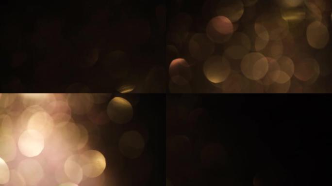 移动的Bokeh背景-漏光和镜头耀斑