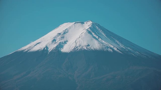 日本富士山的特写日本名山富士山日本死火山