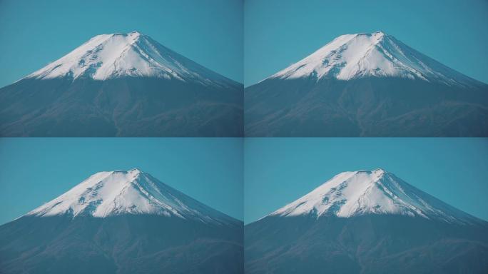 日本富士山的特写日本名山富士山日本死火山