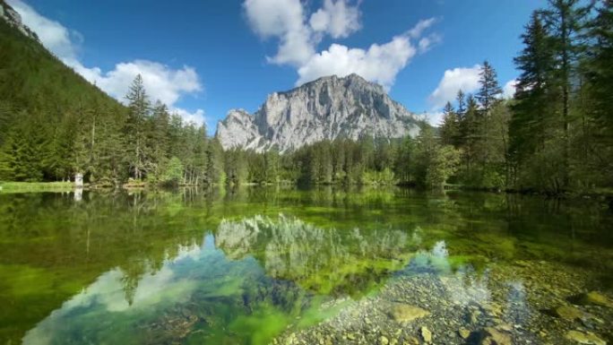 奥地利绿色湖温带气候