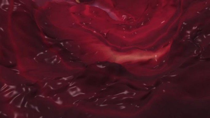 抽象红色液体大理石