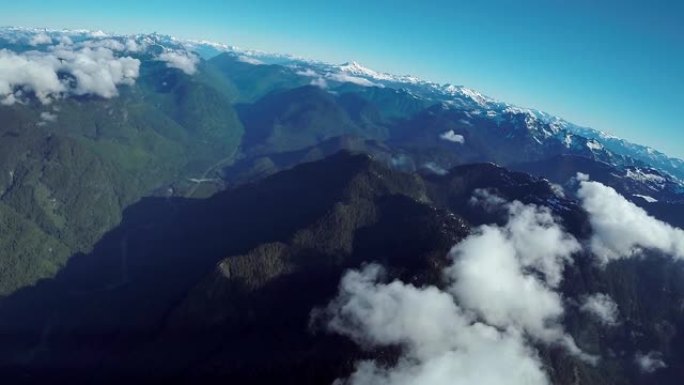 加拿大不列颠哥伦比亚省北岸山脉