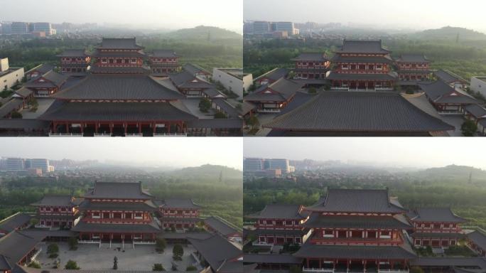 中国古代建筑的航拍视频