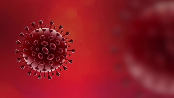 红血球中的新型冠状病毒肺炎冠状病毒病毒