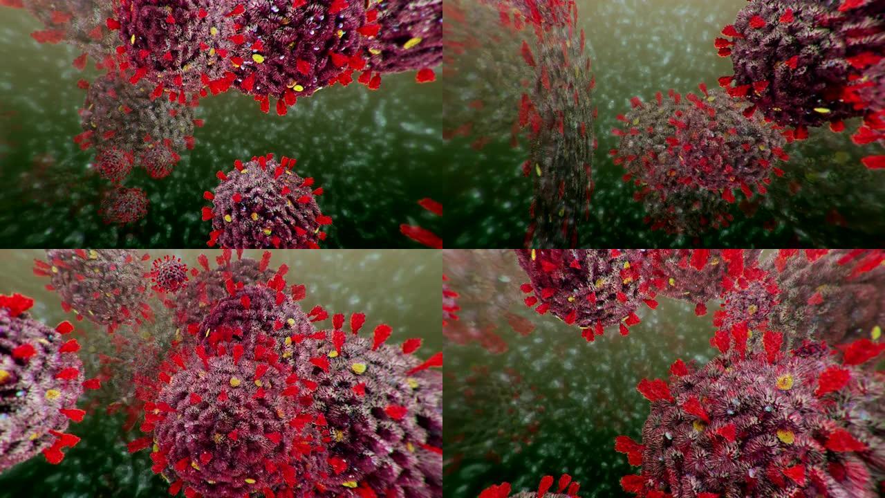新型冠状病毒肺炎冠状病毒细胞