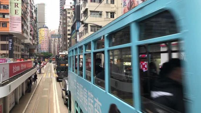 电车香港-湾仔老城街生活