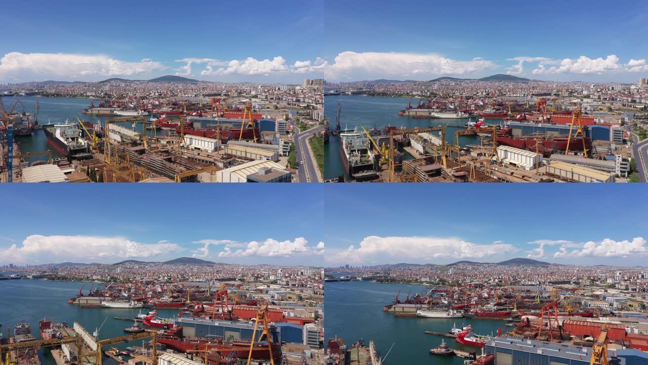伊斯坦布尔船厂鸟瞰图