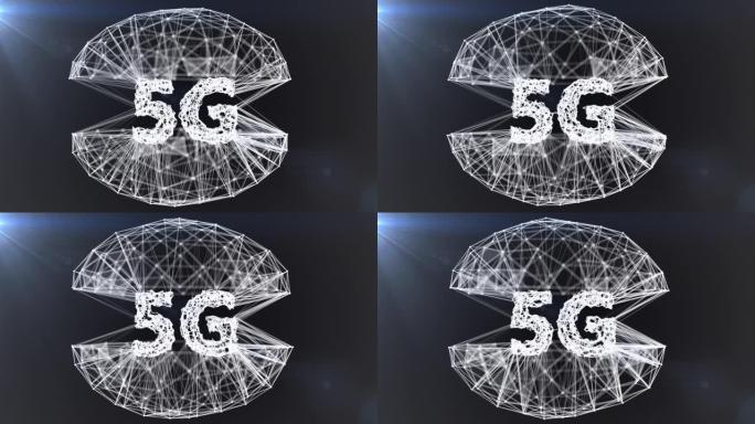 5g技术背景3d渲染、先进技术通信、第五代技术通信、5g网络无线系统