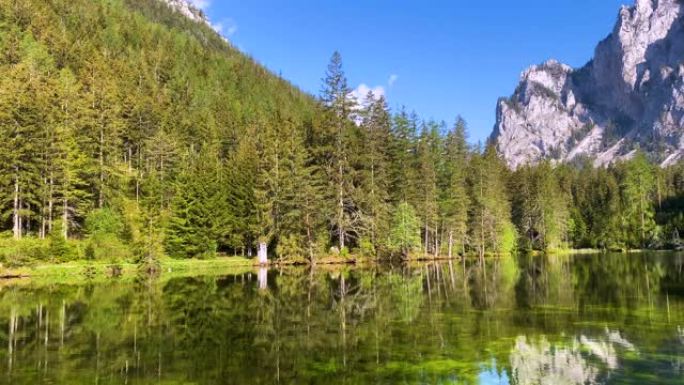 奥地利绿色湖奥地利奥地利风景奥地利森林