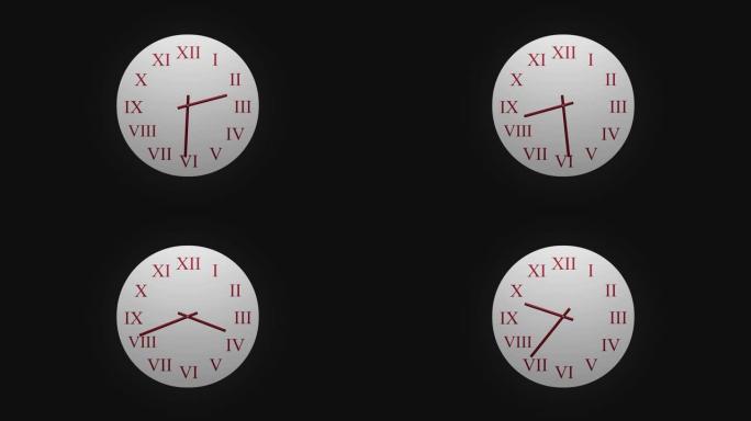 时钟倒计时24小时快速延时4k高清