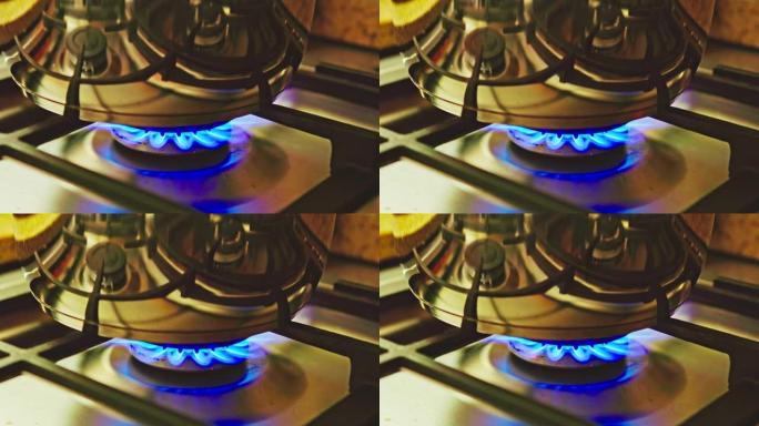 家用厨房中使用的LPG (液态石油气)