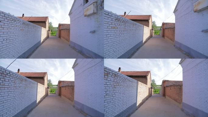 美丽乡村 过火车