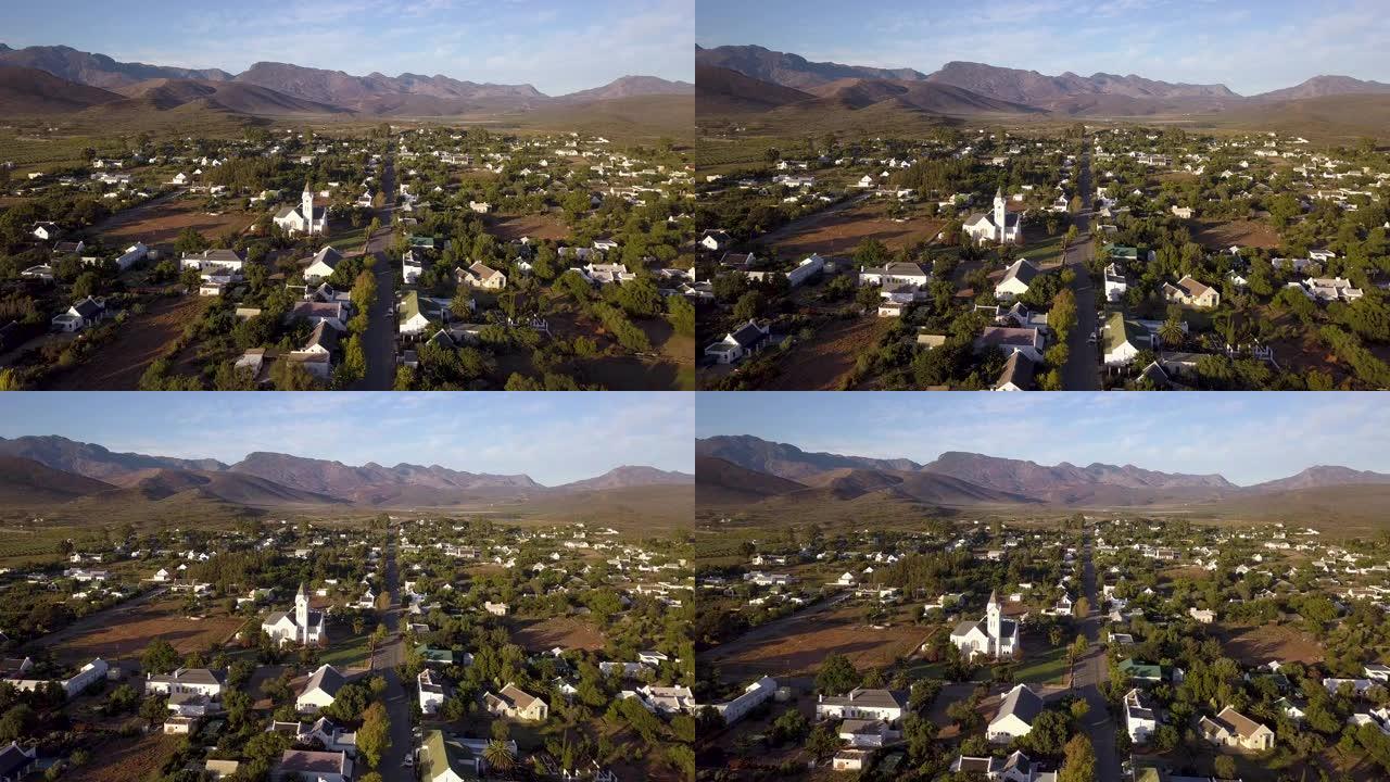 罗伯逊附近的麦格雷戈南非空中架空小镇