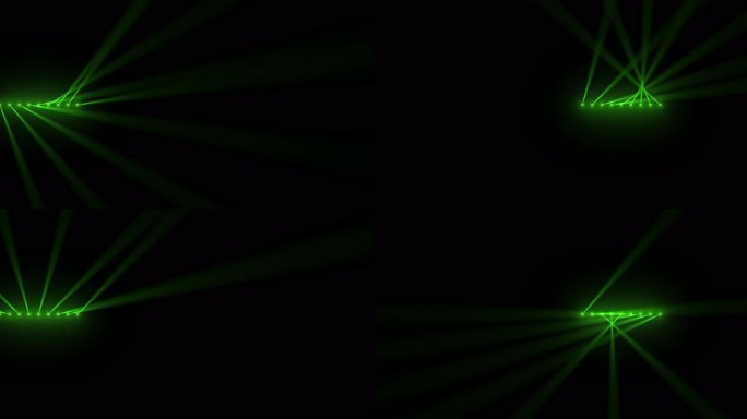 6K绿色射灯秀激光探照灯灯光秀半屏