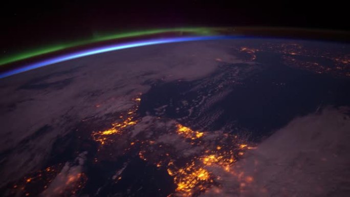 国际空间站欧洲北极光05_4月 _ 2012的延时