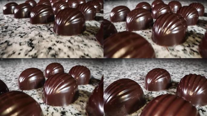 手工制作巧克力产品展示美食小吃