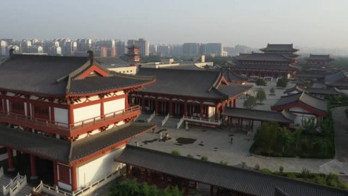 中国寺庙的古建筑风格