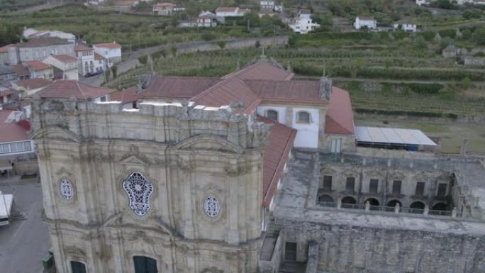 圣玛丽亚·德·萨尔泽达无人机视频葡萄牙西多会修道院
