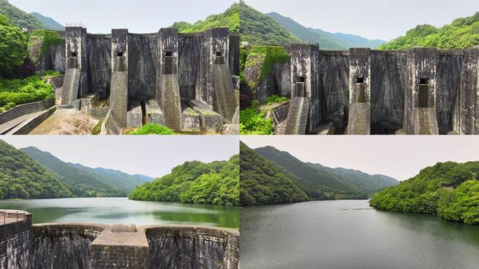 香川县宽音寺市的日本四国历史水坝