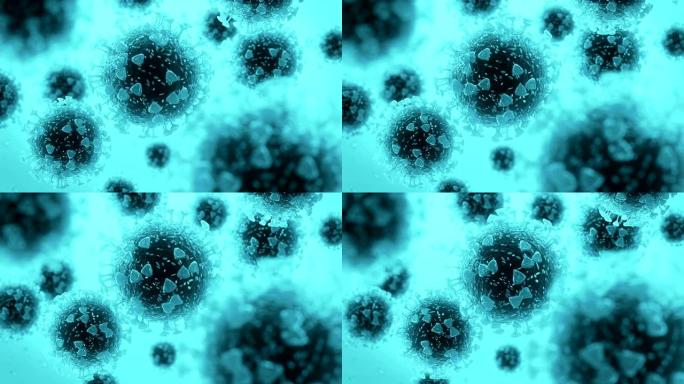 冠状病毒细胞新型冠状病毒肺炎