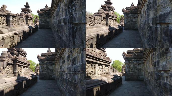 爪哇印度尼西亚的婆罗浮屠神庙