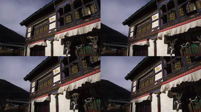 西藏建筑纹路 西藏建筑纹理 藏式建筑雕刻