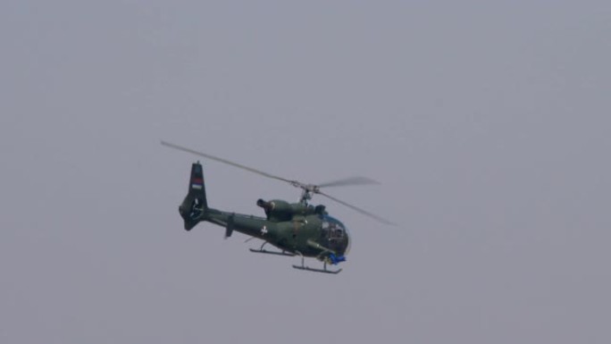 塞尔维亚武装部队的地面攻击直升机Gazelle SA 342