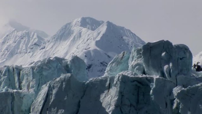 冰川和阿拉斯加。