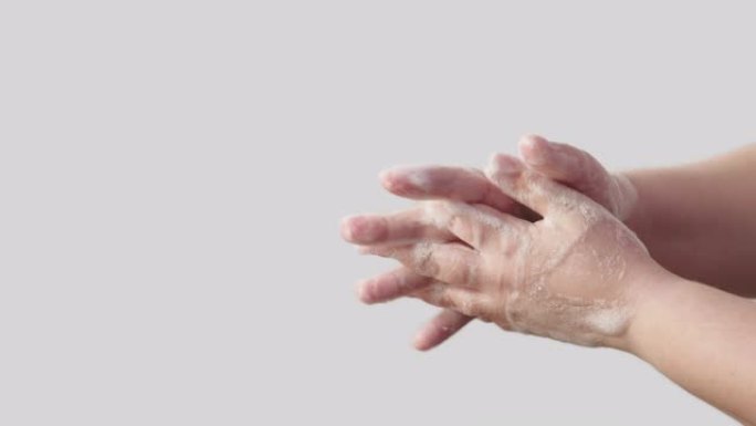 卫生习惯新型冠状病毒肺炎大流行洗手泡沫