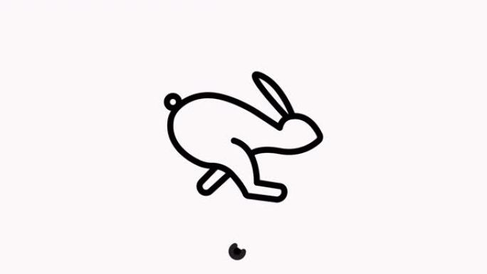 兔子图标动画