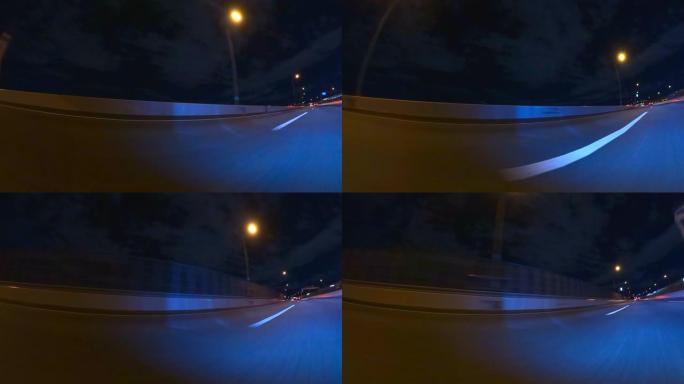 高速公路夜间行驶 | 超宽