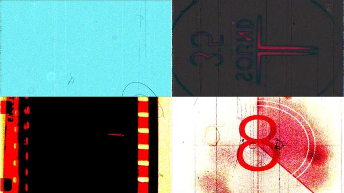 损坏的胶片4K