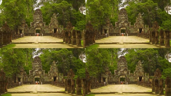 柬埔寨暹粒吴哥地区的柏汗寺