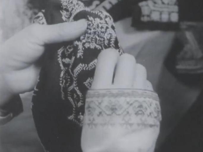 60年代  十字绣 刺绣