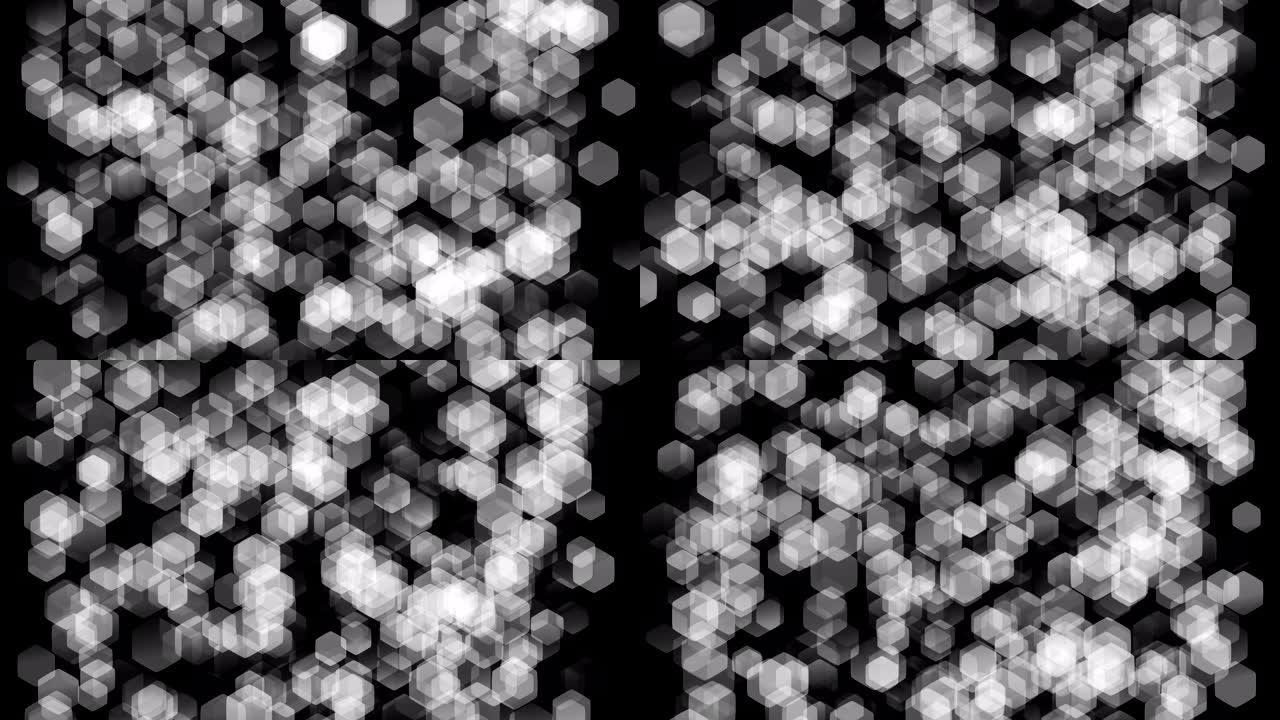 纹理以菱形球的形式大量堆积透明颗粒