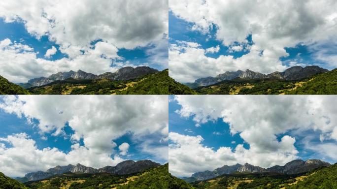 Mountainscape “La Hermida Gorge” 欧洲国家公园峰西班牙时间轴